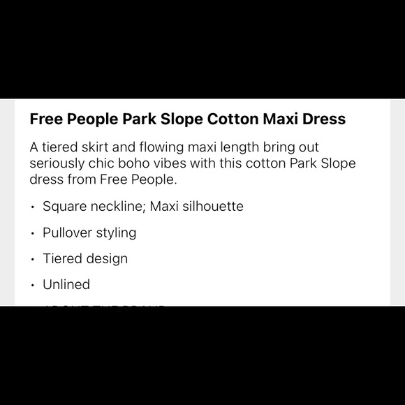 FreePeople Boho chic maxi floral dress - Picture 4 of 6